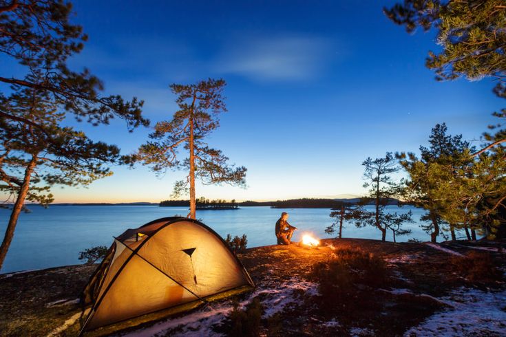 Kinney lake campground camping